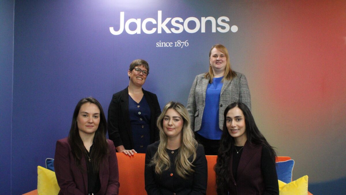 Newly qualified legal professionals give Jacksons further cause for celebration